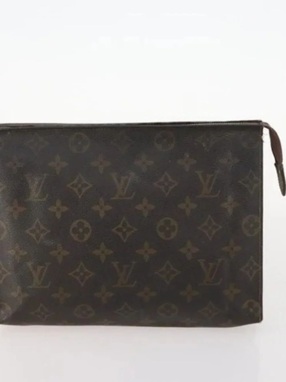LOUIS VUITTON Monogram Clutch Bag 2 Set LV Auth BA10214